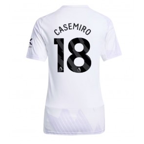 Manchester United Casemiro #18 Gostujuci Dres za Ženska 2025-26 Kratak Rukavima